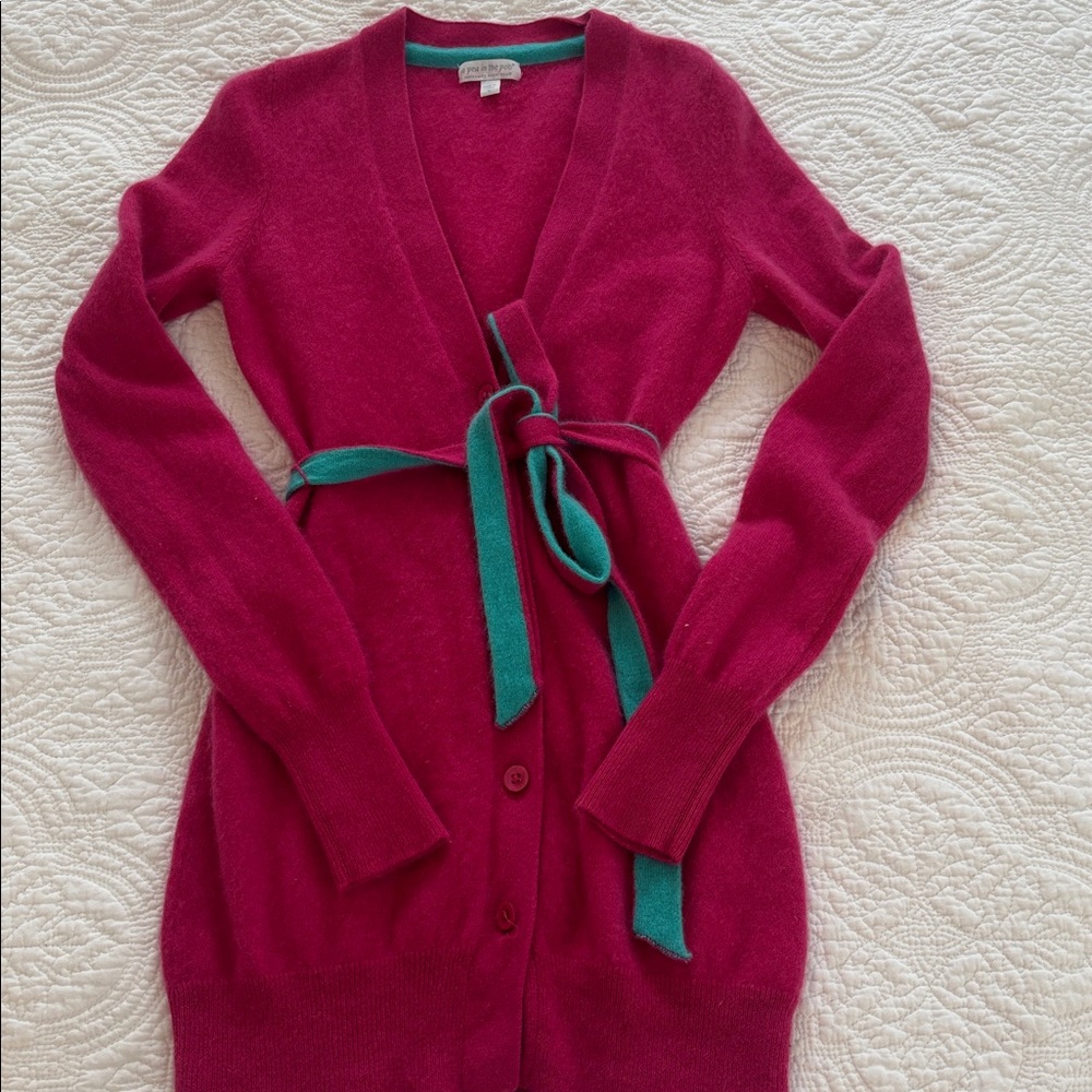 A Pea In The Pod Cashmere Cardigan Sweater